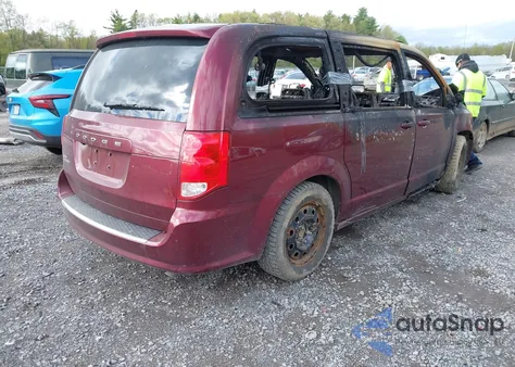 2018 Dodge Grand Caravan Se из США, поврежденный, VIN 2C4RDGBGXJR244776